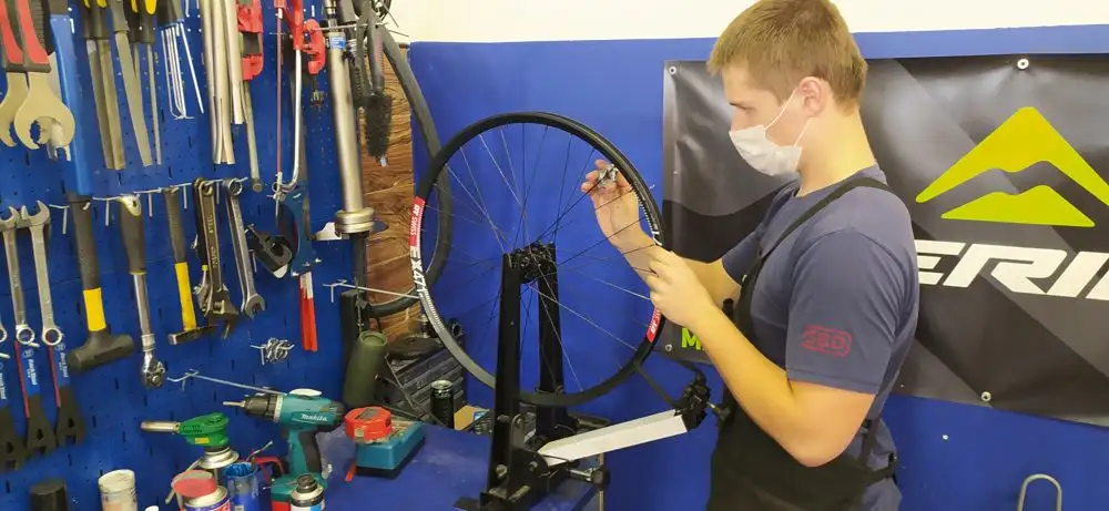 Фото нашего велосервиса