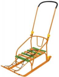 Санки Тимка 6 Комфорт, оранжевый - фото