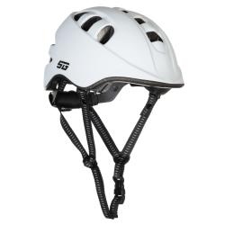 Шлем STG MA-2-W с фикс застежкой с фонариком - фото