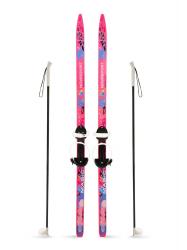 Лыжный комплект подростковый NovaSport Magic с универсальным креплением - фото