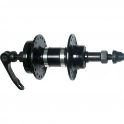 Втулка задняя QS-411R, под трещотку, 36H, промподшипники, с эксцентриком, под диск - фото