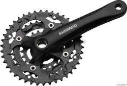 Система Shimano Acera М361, 175мм, 42/32/22Т, черн. - фото