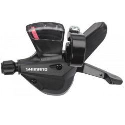 Шифтер Shimano Altus, M310, лев, 3ск, тр. 1800мм нерж., ESLM310LBT - фото