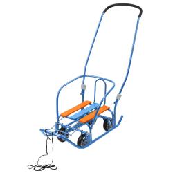 Санки детские НИКА Ветерок 7 универсал+, голубой, В7У+/Г - фото