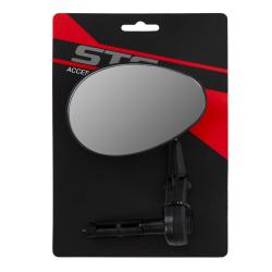 Зеркало заднего вида, крепление в руль. - фото