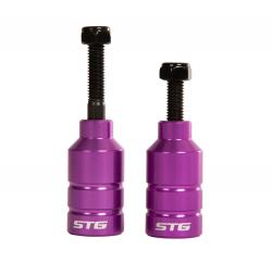 Пеги для трюкового самоката с осью, 22.2 мм, алюминиевые - фото