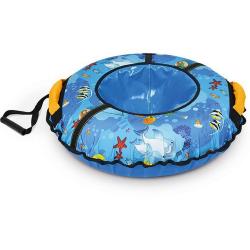 Тюбинг 95 см ТБ2К-95/Р2, с рыбками - фото