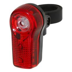 Фонарь велосипедный STG, задний, 3 светодиода, 3 функции - фото