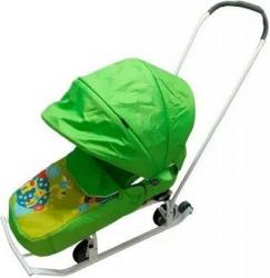 Санки Ника "Тимка 5 универсал" с чехлом, с жирафом, Т5УЧ/Ж - фото