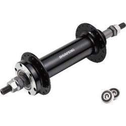 Втулка задняя SF-A214R 32H, под трещотку, под диск, промподшипники, гайки - фото