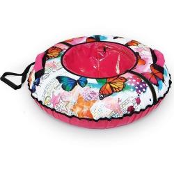 Тюбинг 95см ТБ2К-95/Б2, С бабочками - фото