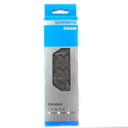 Цепь Shimano HG40, 6/7/8ск 116 зв. - фото