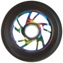Колесо PU 100mm для трюковых самокатов с алюминиевым ободом - фото