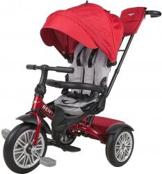 Велосипед трехколесный Bentley с ручкой управления - фото