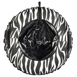 Тюбинг Snowstorm BZ-110_ZEBRA, 110 см, черный - фото