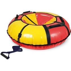 Тюбинг 110см ТБ1К-110/КЖ2, Красный-желтый - фото