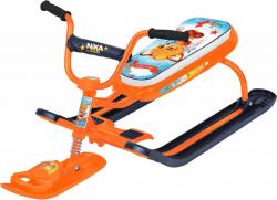 Снегокат Nika kids СНД1/Л2 велоруль с лисенком /Ника/ - фото