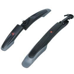 Крылья STG FD-24-1 F/R для 26-29, переднее и заднее, пластик/резина , черные . - фото