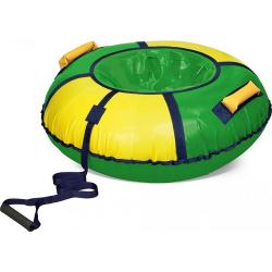 Тюбинг 85 см ТБ1К-85/ЗЖ2, Зеленый-желтый - фото