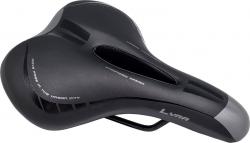 Седло Monte Grappa Ctb Lyra 6250 260х200мм с отверстием черное - фото
