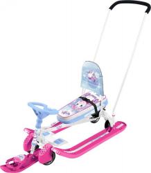 Снегокат НИКА Тимка спорт 6 ТС6-М/ЕР, с единорогом - фото