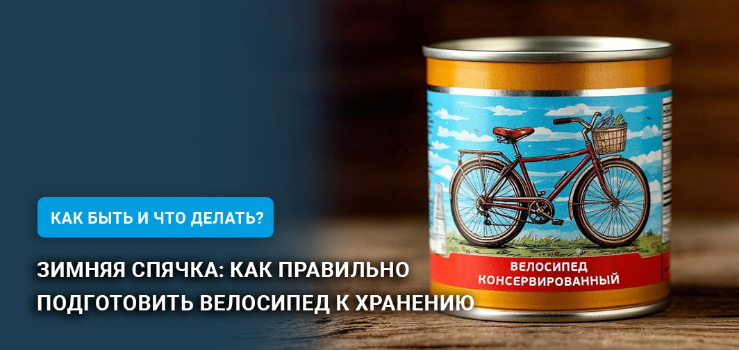 Зимняя спячка: как правильно подготовить велосипед к хранению Зимняя спячка: как правильно подготовить велосипед к хранению