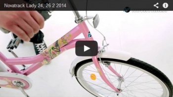 Видеообзор дорожного велосипеда Novatrack Lady 24, 26