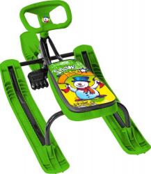 Снегокат "ТЯНИ-ТОЛКАЙ" (зеленый) - фото