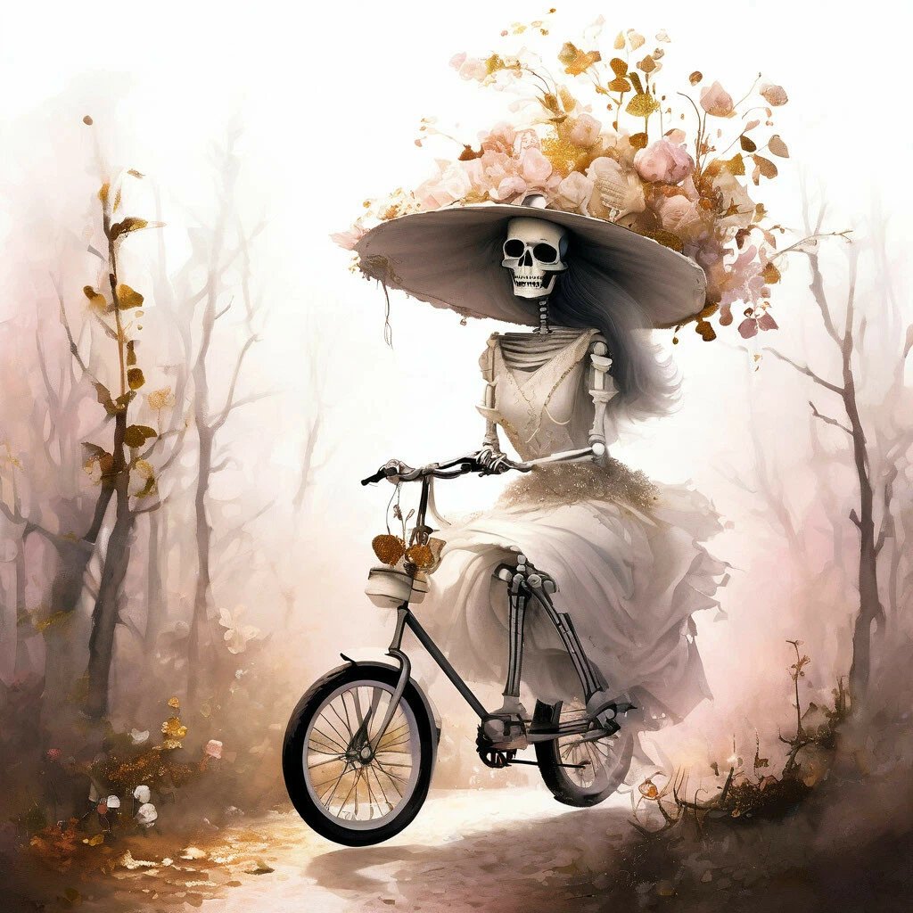 Смерть едет на велосипеде
