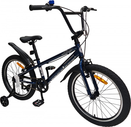 Велосипед Nameless Sport MX 20 (2025) (Велосипед NAMELESS SPORT MX 20", синий/серебристый)