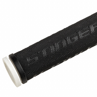 Грипсы STG, черно-белая - фото