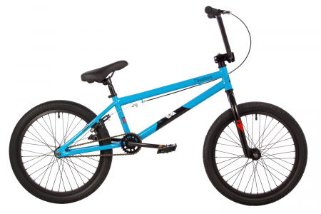 Велосипед NOVATRACK BMX WOLF 20" (2022) (Велосипед NOVATRACK 20" BMX WOLF синий, сталь , рама 21")