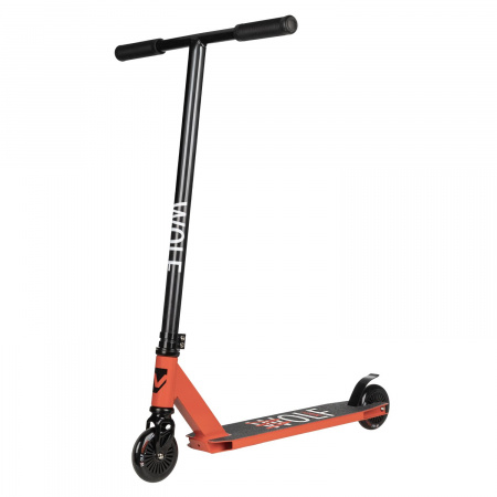 Самокат трюковый Novatrack Wolf 10 (2025) (Самокат Novatrack Wolf 10, 100 мм, красный)