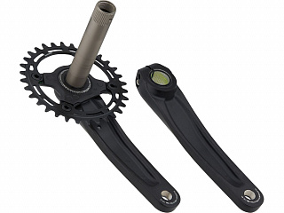 Система Shimano MT510-1, 12ск, 170мм, ин.вал, 34T без каретк., для CL:52мм, цв. Черный, EFCMT5101CXA4L - фото