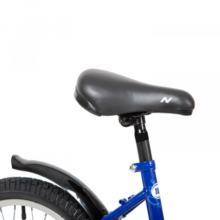 Велосипед Novatrack Strike 18" (2022) (Велосипед NOVATRACK 18" STRIKE синий, тормоз нож, крылья корот, защита А-тип)