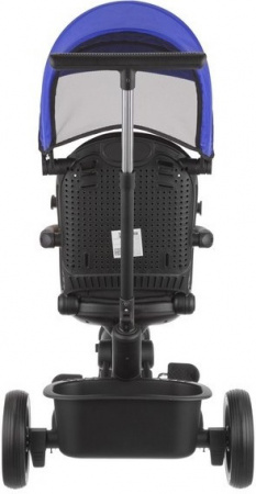 Велосипед трехколесный Slider Eva HM-618, складной, с ручкой управления (Велосипед трехколесный SLIDER, EVA 10,5'' и 8'', синий, HM-618B)