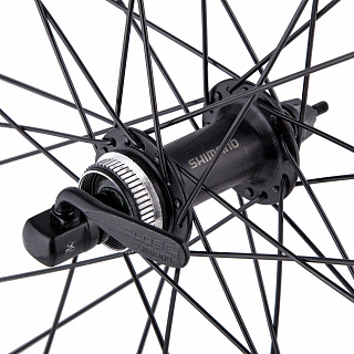 Колесо 27,5" переднее двойной обод 32 спицы (пист.) - фото