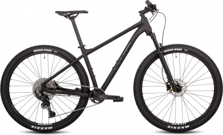 Велосипед Atom Bion Nine 350 (2024) (Велосипед ATOM BION NINE 350 Рама:M(17") 29" Матовый черный, 59719)
