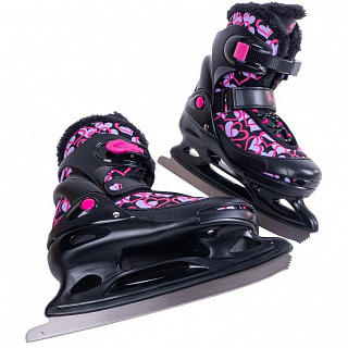 Коньки детские раздвижные Tech Team Arctic Girl 2023 - фото