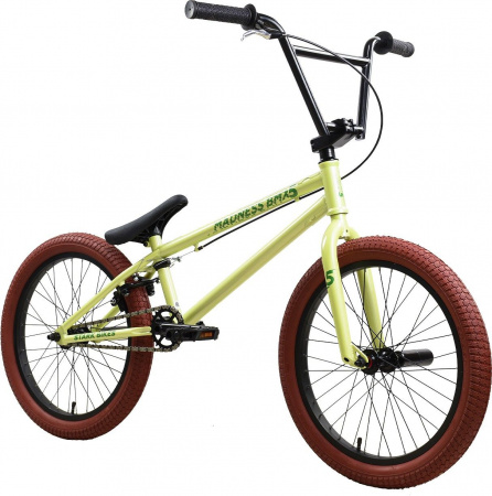 Велосипед Stark Madness BMX 5 (2025) (Велосипед Stark'25 Madness BMX 5 оливковый/зеленый/коричневый, 20", HQ-0018040)