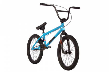 Велосипед NOVATRACK BMX WOLF 20" (2022) (Велосипед NOVATRACK 20" BMX WOLF синий, сталь , рама 21")