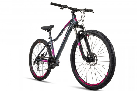 Велосипед Aspect ALMA 27,5 (2022) (Велосипед Aspect ALMA, 27,5",18", Серо-розовый, 9980070768066)
