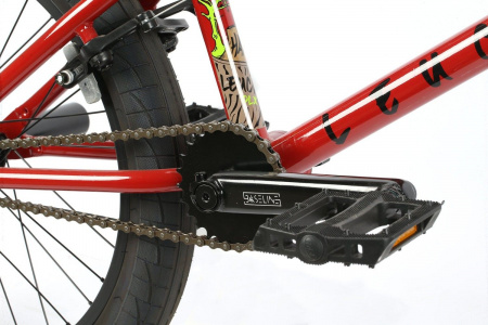 Велосипед Haro BMX Leucadia DLX (2023) (Велосипед HARO Leucadia DLX 20.5" TT, черный/красный, 691840222662)