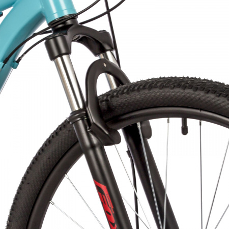 Велосипед Foxx Aztec D 27.5" (2023) (Велосипед FOXX 27.5" AZTEC D синий, сталь, размер 16")