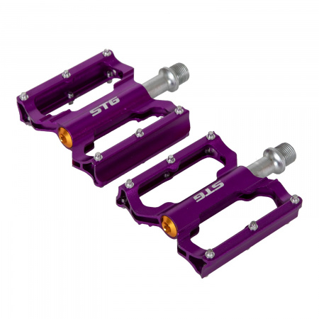 Педали STG BC-PD213 (Педали STG BC-PD213 алюм., комб. подшип., фиолетовый)