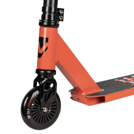 Самокат трюковый Novatrack Wolf 10 (2025) (Самокат Novatrack Wolf 10, 100 мм, красный)