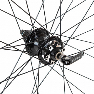 Колесо 27,5" заднее 32 спицы двойной обод - фото