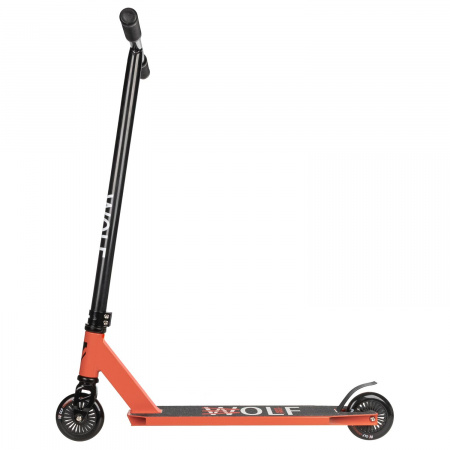 Самокат трюковый Novatrack Wolf 10 (2025) (Самокат Novatrack Wolf 10, 100 мм, красный)