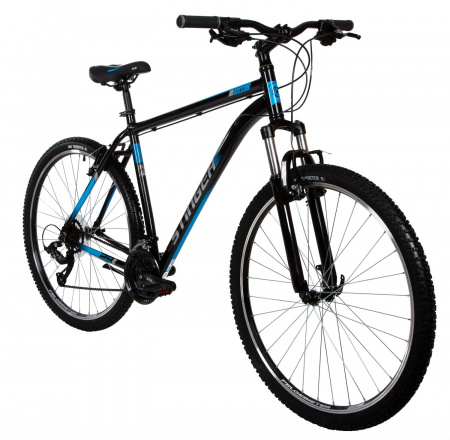Велосипед STINGER ELEMENT STD MICROSHIFT 29" (2021) (Велосипед STINGER 29" ELEMENT STD черный, алюминий, размер 22", MICROSHIFT)