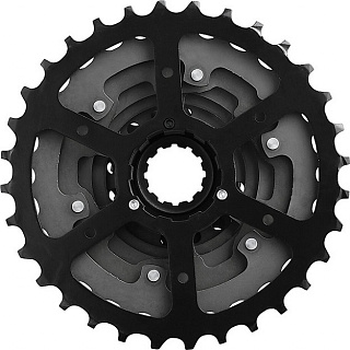 Кассета Shimano Tourney CS-HG-200-8, 8 скоростная, 12-32T, IG/HG, без упаковки, ACSHG2008232, 00-180890 - фото